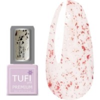 Top pentru gel-lac Tufi Profi Premium Diamond Potal Top Rose Gold 8ml