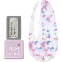 Top pentru gel-lac Tufi Profi Premium Diamond Potal Top Starry Sky 8ml