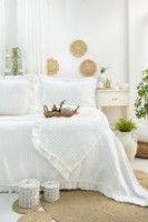 Lenjerie de pat L'Essentiel Martha Cream imaginea #3 — magazin online Desire.md