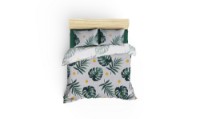 Lenjerie de pat L'Essentiel Monstera v2 Green imaginea #2 — magazin online Desire.md