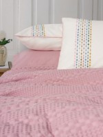Lenjerie de pat Cotton Box Aura Pebble Pink imaginea #2 — magazin online Desire.md