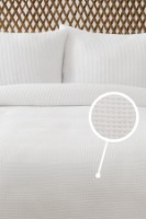 Lenjerie de pat L'Essentiel Waffle White imaginea #2 — magazin online Desire.md