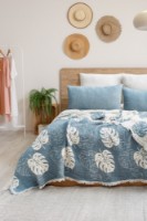 Lenjerie de pat L'Essentiel Forest Blue