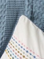 Lenjerie de pat Cotton Box Aura Pebble Indigo imaginea #3 — magazin online Desire.md