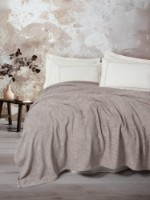 Lenjerie de pat Cotton Box Embrova Loom Beige