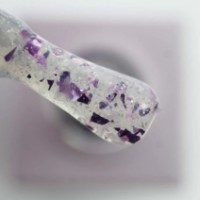 Top pentru gel-lac Tufi Profi Premium Diamond Potal Top Purple Fros 8ml imaginea #2 — magazin online Desire.md