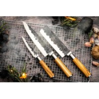 Набор ножей Forged Olive Knives Chef’s Vegetable & Utility Knife K30030 фото №3 — интернет-магазин Desire.md