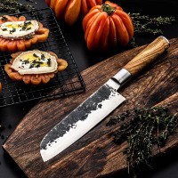 Кухонный нож Forged Olive Santoku Knife K30009 фото №4 — интернет-магазин Desire.md