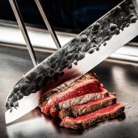 Кухонный нож Forged Olive Santoku Knife K30009 фото №5 — интернет-магазин Desire.md