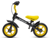 Bicicleta fără pedale Baby Mix Traveller Black/Yellow (56305) imaginea #2 — magazin online Desire.md