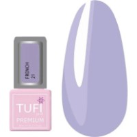 Gel-lac de unghii Tufi Profi Premium French 21 Romantic Lilac 8ml