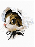 Tablou pe numere Colora Cat 30x40cm (E057)