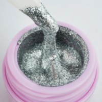 Gel pentru desen Tufi Profi Premium Gel Paint Platinum Silver 5g imaginea #2 — magazin online Desire.md
