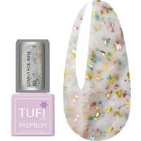 Bază pentru gel-lac Tufi Profi Premium Lovely Foil Base 02 8ml imaginea #1 — magazin online Desire.md