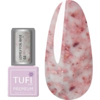Bază pentru gel-lac Tufi Profi Premium Lovely Foil Base 03 8ml imaginea #1 — magazin online Desire.md