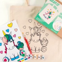 Set de decorare Rosa Ecobag-Painting Unicorn (N0003605) imaginea #2 — magazin online Desire.md