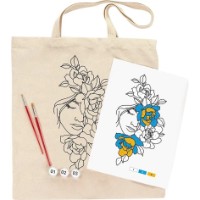 Set de decorare Rosa Ecobag-Painting Flowers In Рair (N0003621)