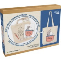 Set de decorare Rosa Ecobag-Painting Cute Bunnies (N0003623) imaginea #2 — magazin online Desire.md