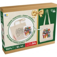Set de decorare Rosa Ecobag-Painting Cats In Hats (N0003646) imaginea #4 — magazin online Desire.md