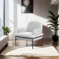 Кресло Atelier Del Sofa Aster White фото №2 — интернет-магазин Desire.md
