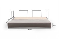 Бескаркасный диван Atelier Del Sofa Via Con Beige фото №9 — интернет-магазин Desire.md
