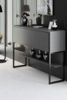 Masă consolă Hanah Home Luxe Black Anthracite imaginea #2 — magazin online Desire.md