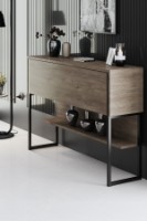 Masă consolă Hanah Home Luxe Black Walnut imaginea #2 — magazin online Desire.md