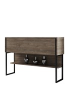 Masă consolă Hanah Home Luxe Black Walnut imaginea #7 — magazin online Desire.md
