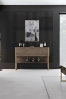 Masă consolă Hanah Home Luxe Gold Walnut imaginea #3 — magazin online Desire.md