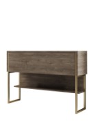 Masă consolă Hanah Home Luxe Gold Walnut imaginea #5 — magazin online Desire.md