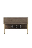 Masă consolă Hanah Home Luxe Gold Walnut imaginea #8 — magazin online Desire.md
