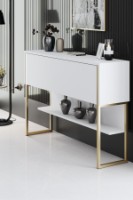 Masă consolă Hanah Home Luxe Gold White imaginea #2 — magazin online Desire.md