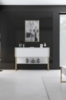 Masă consolă Hanah Home Luxe Gold White imaginea #3 — magazin online Desire.md