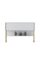 Masă consolă Hanah Home Luxe Gold White imaginea #8 — magazin online Desire.md