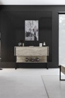 Masă consolă Hanah Home Luxe Travertine Black imaginea #3 — magazin online Desire.md