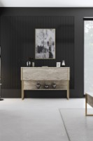 Masă consolă Hanah Home Luxe Travertine Gold imaginea #3 — magazin online Desire.md