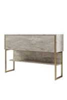 Masă consolă Hanah Home Luxe Travertine Gold imaginea #6 — magazin online Desire.md