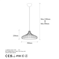 Люстра Opviq Depay 11250 фото №6 — интернет-магазин Desire.md
