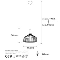 Люстра Opviq Dear 11200 фото №7 — интернет-магазин Desire.md