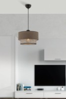 Люстра Opviq Echo Grey/Anthracite
