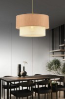 Люстра Opviq Echo White/Brown