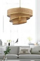 Люстра Opviq Couper Hazeran Beige/Gold