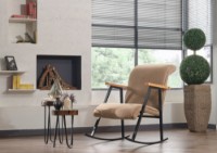 Кресло-качалка Atelier Del Sofa Yoka Light Brown