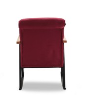 Кресло-качалка Atelier Del Sofa Yoka Maroon фото №4 — интернет-магазин Desire.md