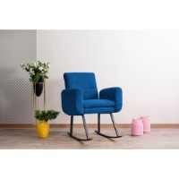 Кресло-качалка Atelier Del Sofa Kono Blue