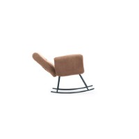 Fotoliu balansoar Atelier Del Sofa Kono Light Brown imaginea #5 — magazin online Desire.md