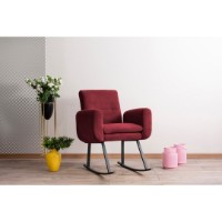 Кресло-качалка Atelier Del Sofa Kono Maroon