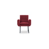 Кресло-качалка Atelier Del Sofa Kono Maroon фото №2 — интернет-магазин Desire.md