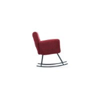 Кресло-качалка Atelier Del Sofa Kono Maroon фото №3 — интернет-магазин Desire.md