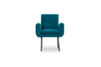Кресло-качалка Atelier Del Sofa Kono Petrol Green фото №2 — интернет-магазин Desire.md
